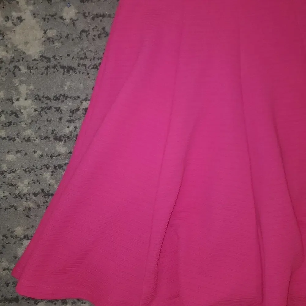 Leslie Fay Pink A line Dress || sz4 || EUC - Picture 11 of 14